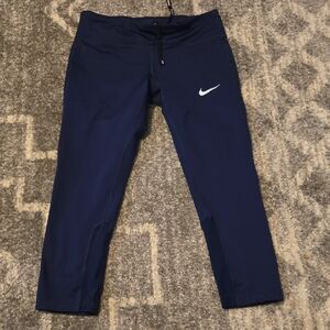 Nike Deep Blue Athletic Leggings